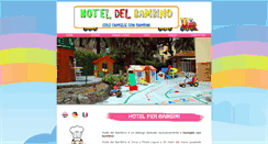 Desktop Screenshot of hoteldelbambino.it